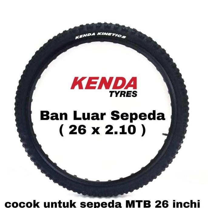Ban Luar 26 X 2.10 Kenda Sepeda Gunung Mtb United Polygon 26X2.10 Baru