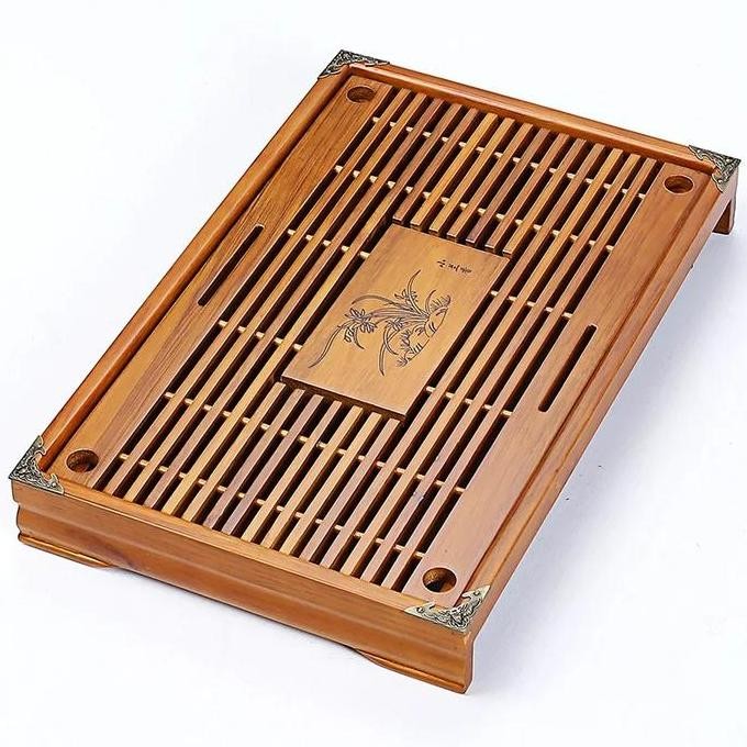 Meja Chines Tea Set Tray Pot Cangkir Teko Teh Cina Lukis Teratai