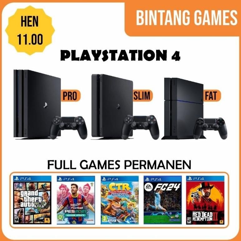SWALLOWTAIL- PS4 | PS4 PRO | PS4 SLIM | PS4 FAT HEN VERSI 11.00 GAMES PERMANEN
