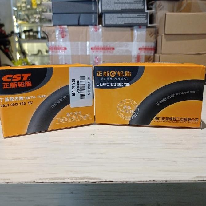 Ban Dalam Cst 26 X 1.95-2.125/27.5 X 1.5-1.75 A/V Import Asli