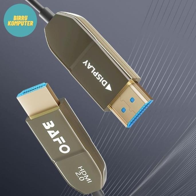 Bafo Kabel Hdmi 2.0 Fo Fiber Optic 50 Meter 4K