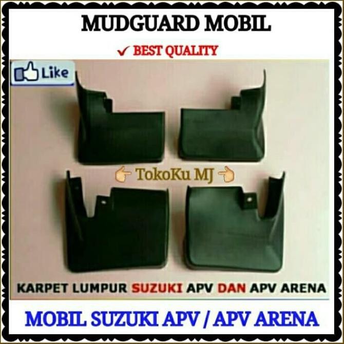 Mudguard Mobil Arena / Apv [Suzuki] Karpet Lumpur / Karet Lumpur Mobil