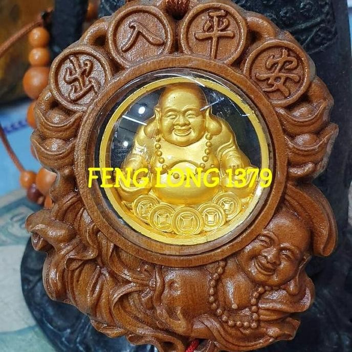 Hiasan Gantungan Mobil | Gantungan Spion Mobil Buddha Maitreya