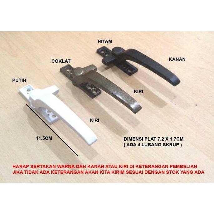 Kunci Jendela / Rambuncis Dekson Aluminium 428
