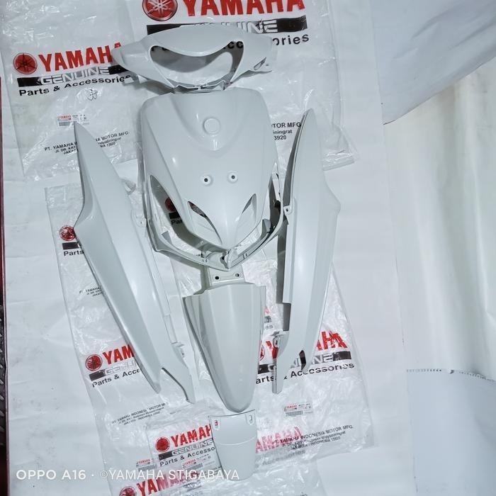 body set mio smile warna putih original