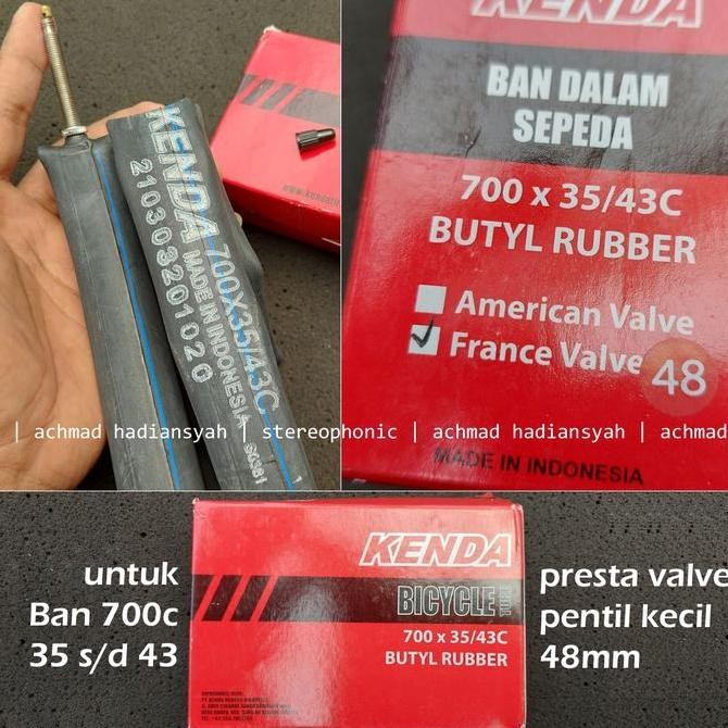 Ban Dalam Gravel 700X35-43C Ban Dalem 700 X 35C Ban Dalem 700C X 42 43 Ready