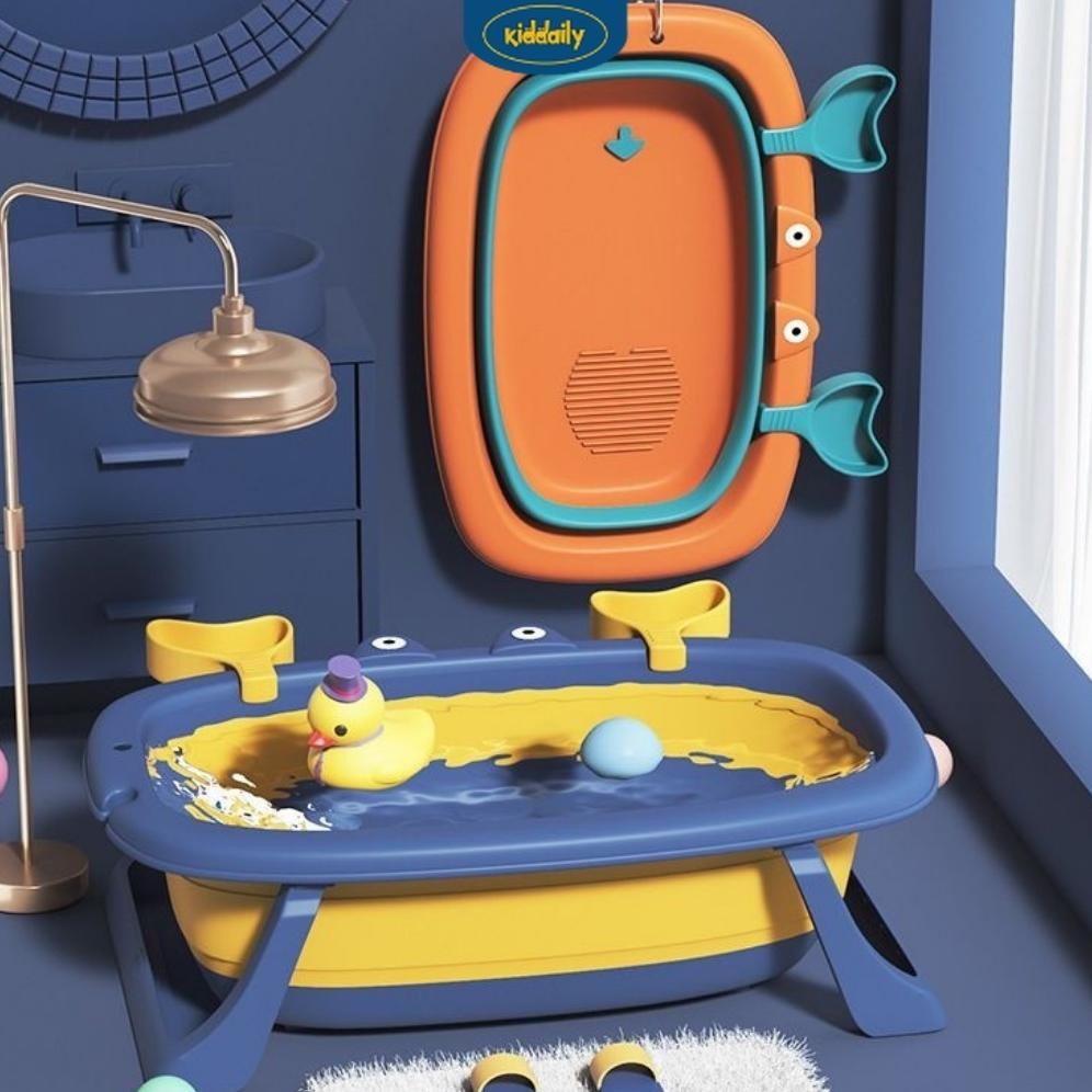 SWALLOWTAIL- Bak Mandi Bayi Lipat/ Foldable Baby Bathtub/ Tempat Mandi Bayi Newborn