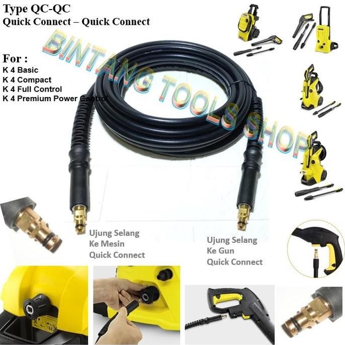 Selang karcher K4 Basic K4 Compact K4 Premium Power K 4 Full Control TERBATAS