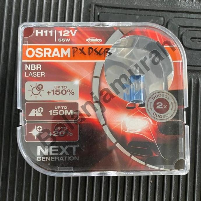 DF305>> Bohlam OSRAM H11 H7 HB3 HB4 Night Breaker NBR Laser Next Generatio ORI