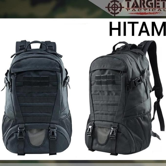 Tas Ransel Tactical 7092 Import Silver Knight Usa Original - Hitam