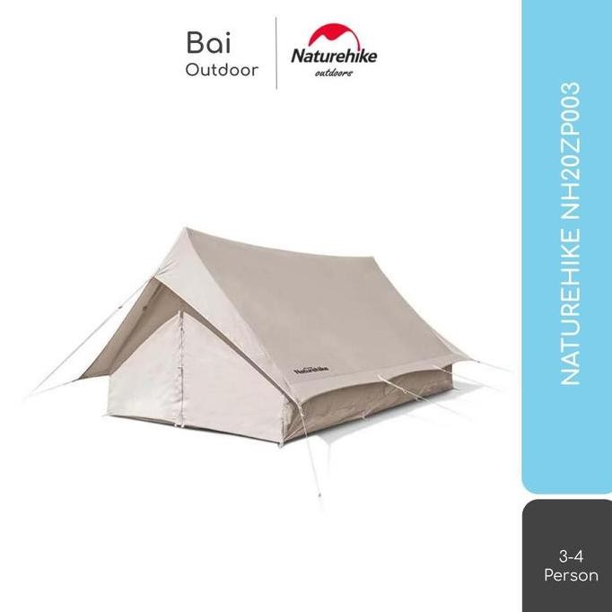 Tenda Cotton Series Naturehike Nh20Zp003 Safari Glamping Camping