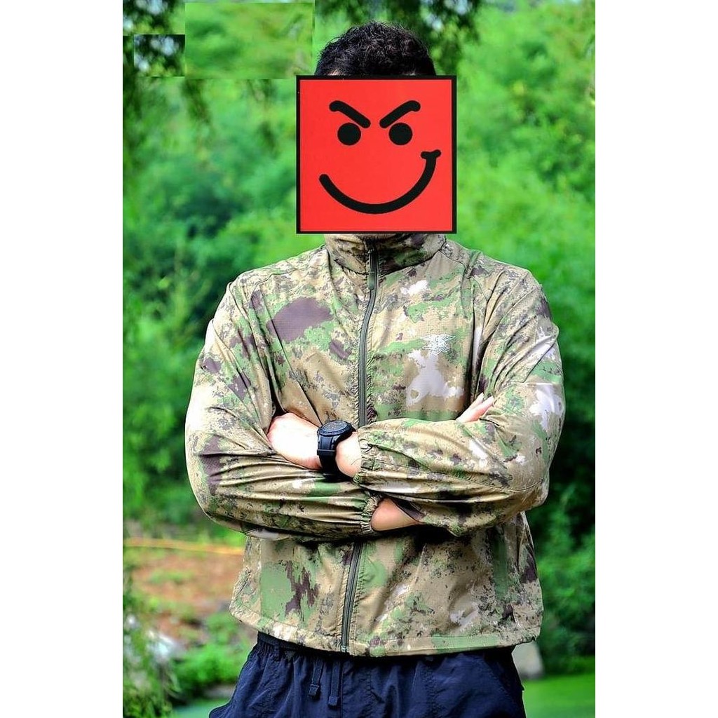 DS16 >> Jaket Hoodie Wasteland Camo