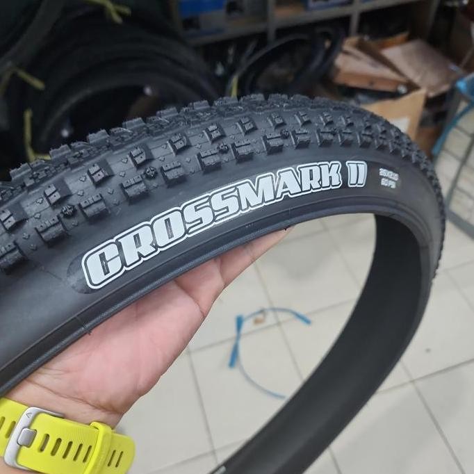 Promo Maxxis 26 x 210 Crossmark II wired - Ban Luar 26 x 2.10 Maxxis Crossmark 2 Wired Kawat Harga S