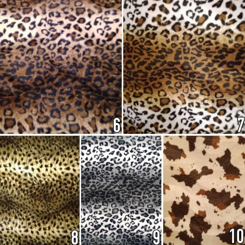 New Kain Bulu Beludru Motif Bulu Hewan / Bulu Macan - Animalia (Furniture, Sofa, Jok, Kursi)