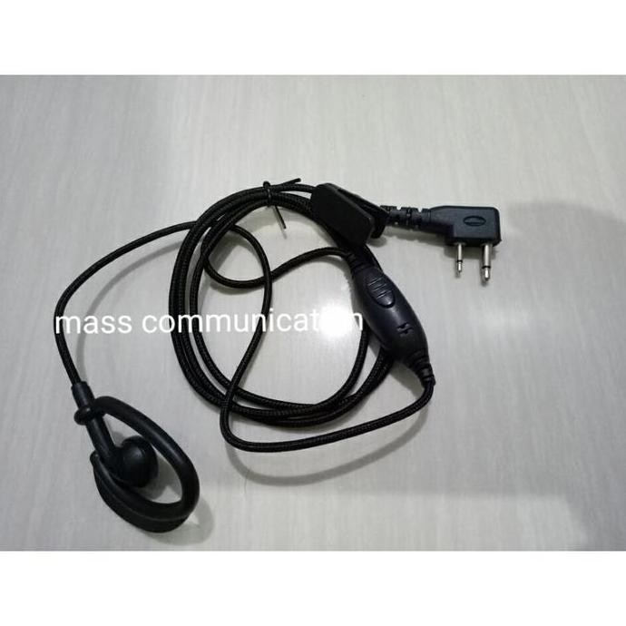 DV16 >> HEADSET / HANDFREE / EARPHONE TALI UNTUK ICOM / ALINCO MODEL COLOKAN L