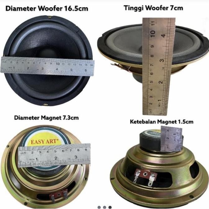 DF296>> Speaker 6.5inch Woofer easy art ORIGINAL