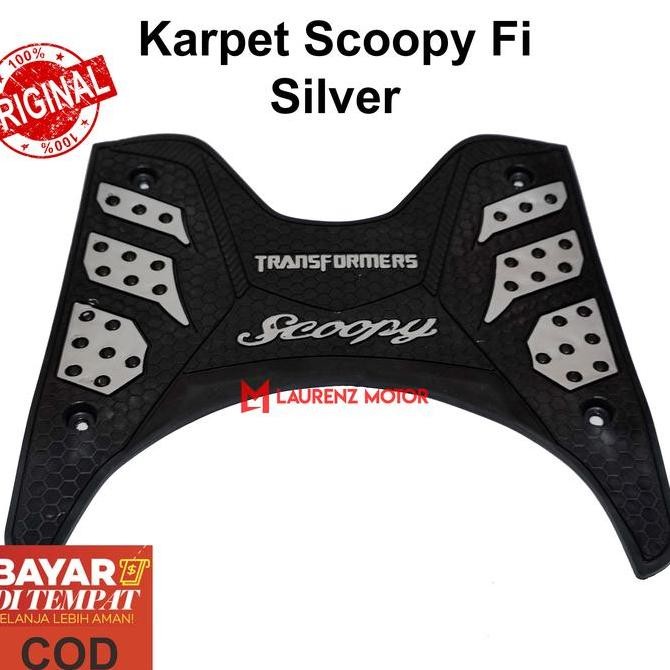 Karpet Honda Scoopy 2015 2016 2017 2018 Bordes Pijakan Kaki Alas Kaki Variasi Motor