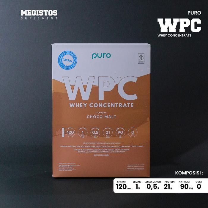 PURO WPRO WPC Whey Protein Concentrate 300g