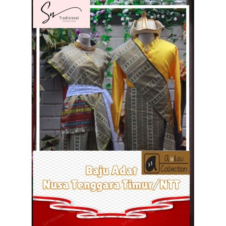 Pakaian Adat NTT/ Baju NTT/ Adat NTT (Dewasa)