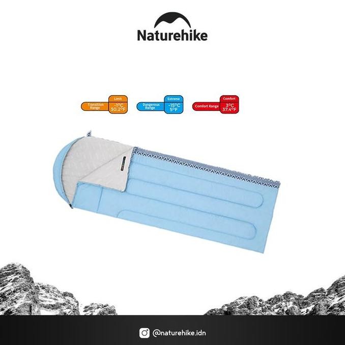 Sleeping Bag Naturehike Nh21Msd07 Envelope Hoodie Sb