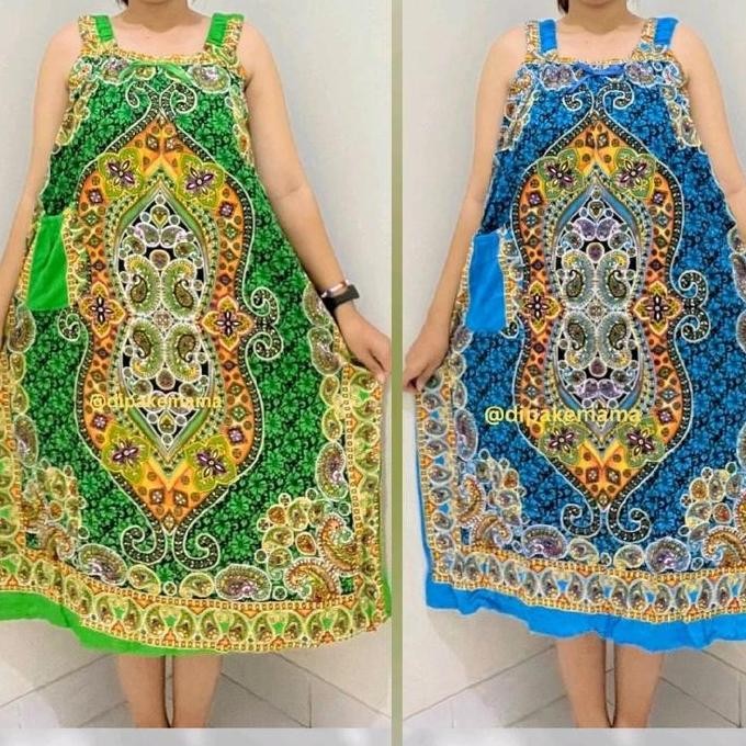 Daster Lie Ing Yukensi Terbaru Ld 125/130 Motif Bangkok - Daster Yukensi Ld 125