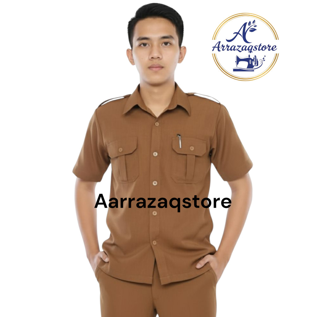 Seragam pns pria khaki tua seragam pemda pegawai negeri baju pns pria khaki tua