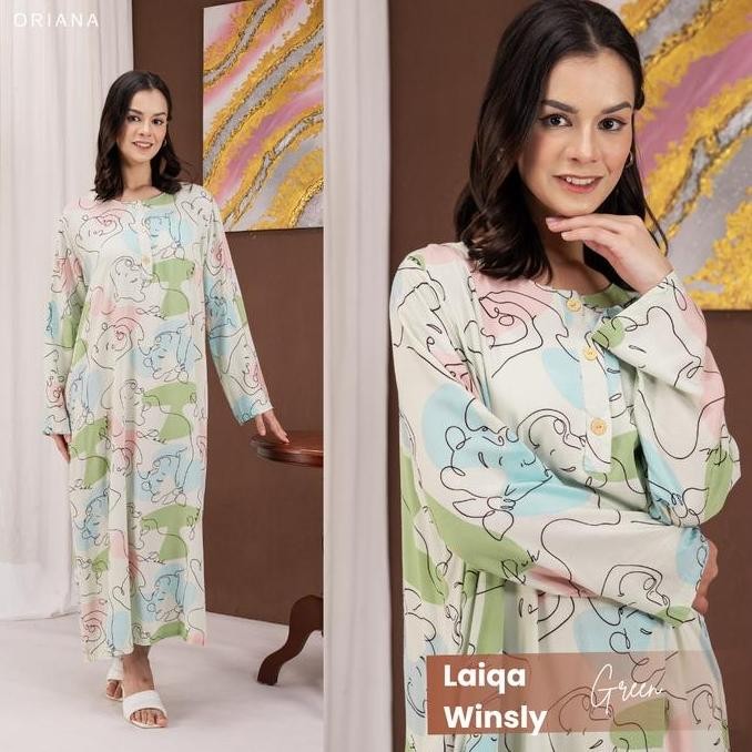 Oriana Homewear Daster Panjang Busui Laiqa Sizing Collection