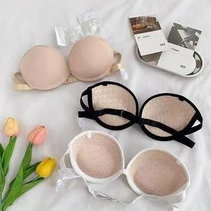 Bh Bra Wanita Bra Seamless Tali Bening Bh Push Up Ada Kawat Readystock B088 Busa Tebal Dewasa