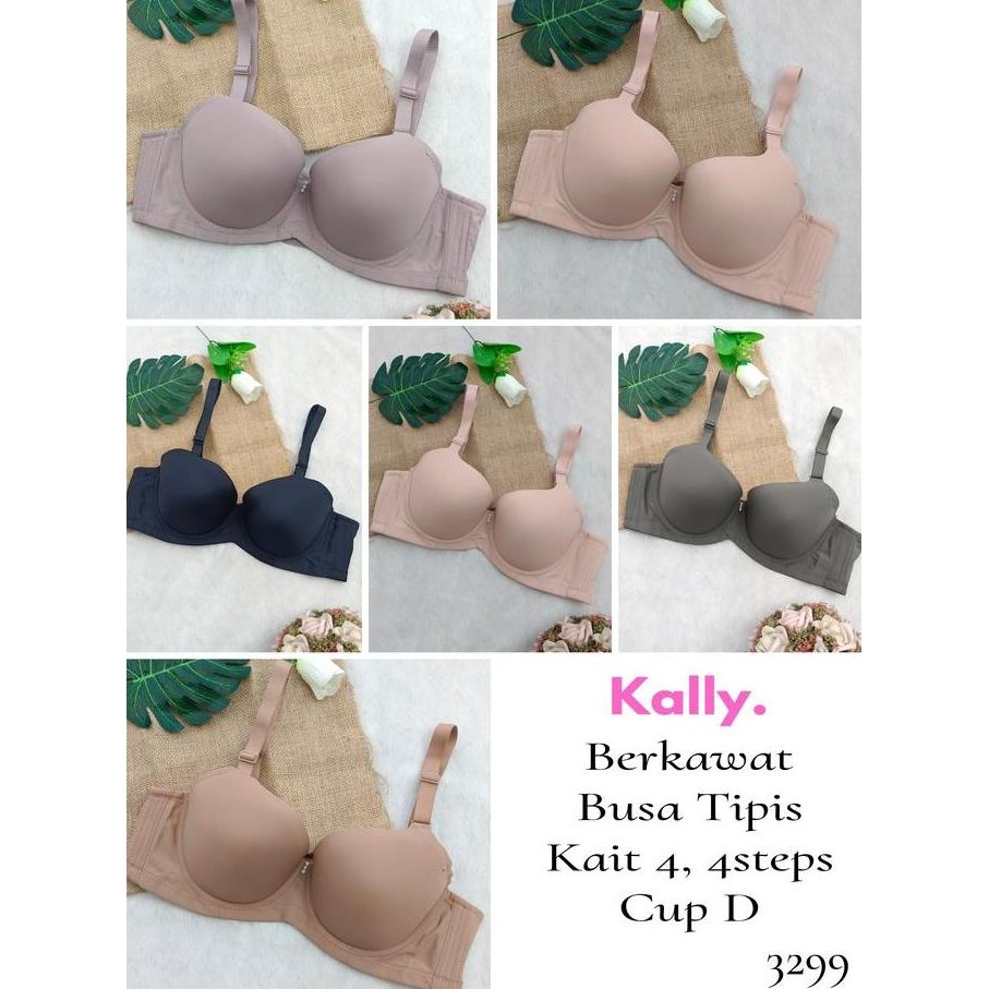 Bra Kally Size 36-46 - Cup D 3299 - Jumbo Bra Collection Br A Wanita
