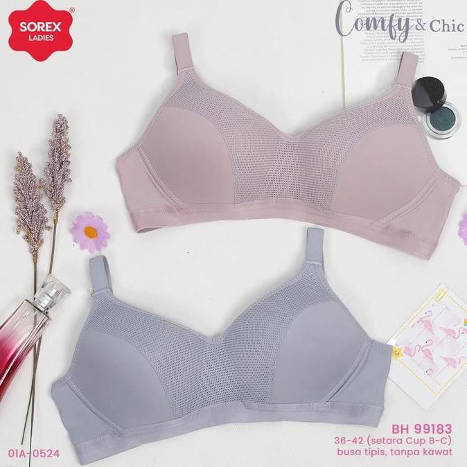 Bh Bra Nyaman Sorex 99183 Kait 3 Tanpa Kawat