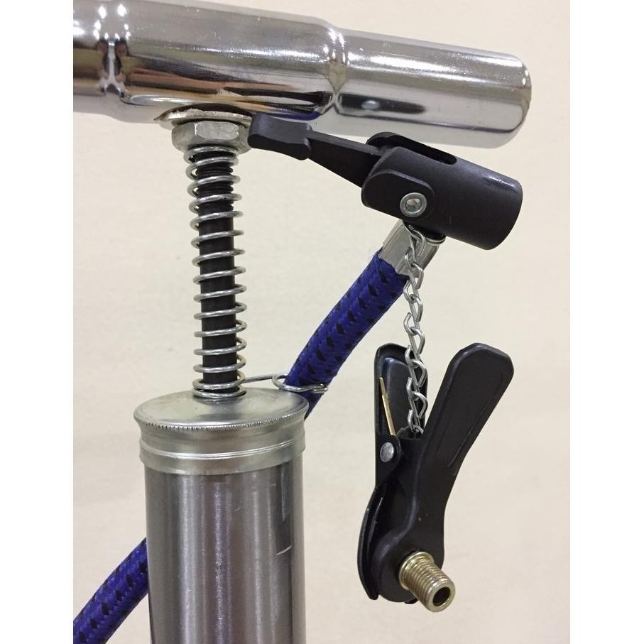 Best - Pompa Sepeda dan Motor Mobil Bola Ban Roda Model Tabung Meter Manual pompa motor Pompa Ban Se