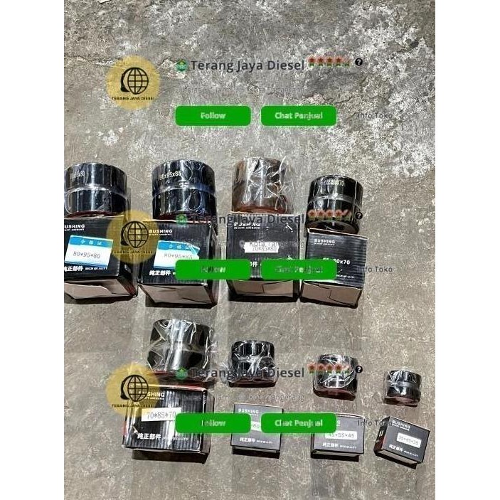 DT59 >> BUSHING 21K-70-12161 / 21K 70 12161 HARGA 1 PCS