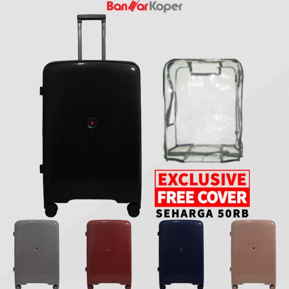 SWISS POLO 98027 KOPER 28 INCH HARDCASE PP ANTI PECAH EXPANDABLE