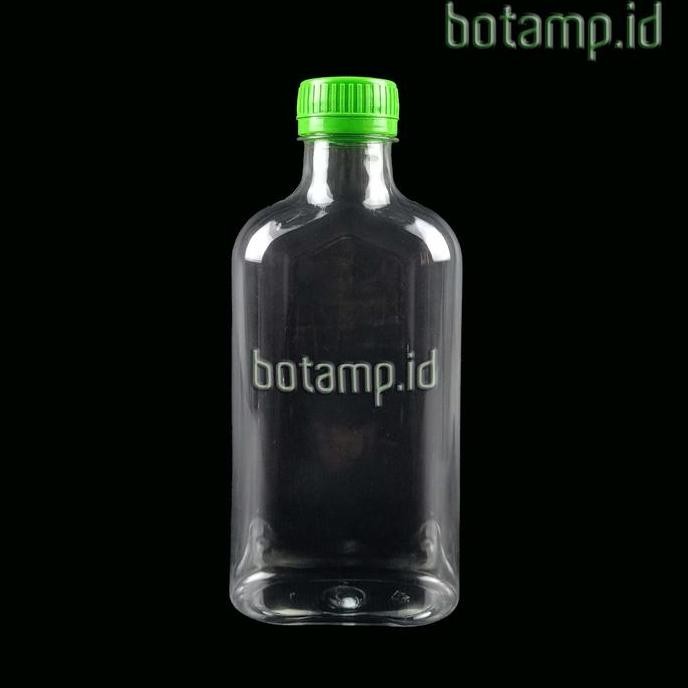 Pabrik Produksi Botol Plastik Madu Gepeng 300ml Bening