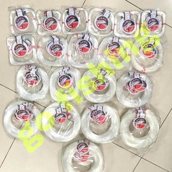 Senar Damyl / Damil warna PUTIH - ukuran lengkap 2 LBS - 200 LBS