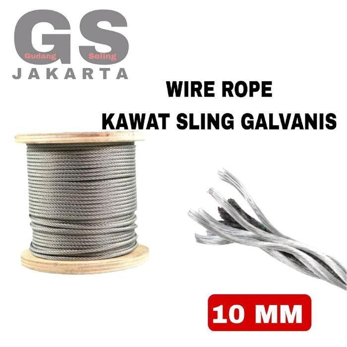 sling baja 10mm / seling baja 10mm bahan galvanis pesanan khusus