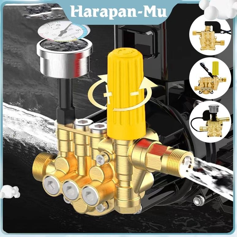 UGNDA Head Pump Jet Cleaner / Jet Pump Cuci Mobil 220V Tekanan Tinggi / Kepala Pompa Mesin