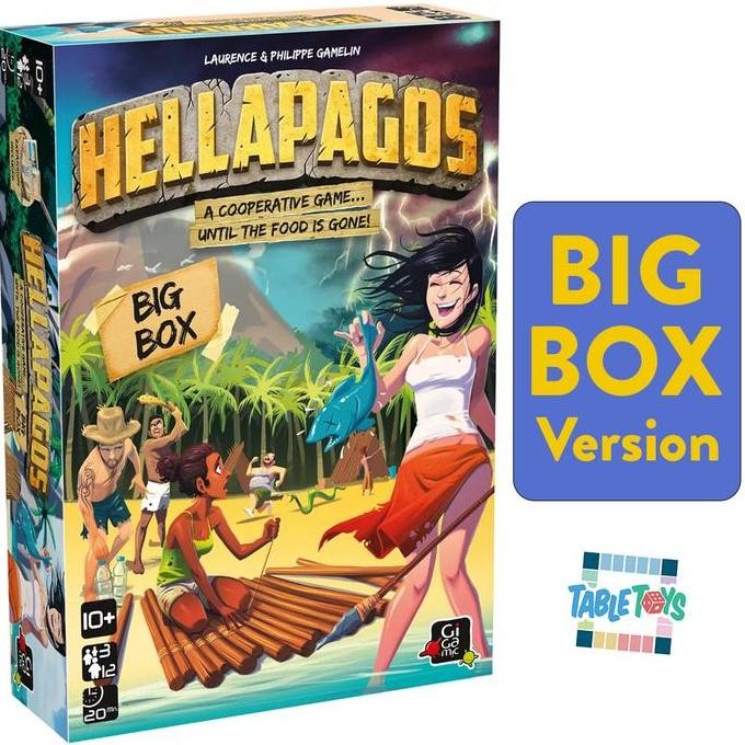 Promo Hellapagos: Big Box Board Game | Boardgame COD