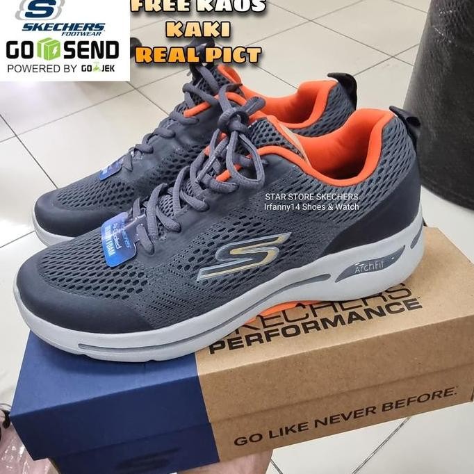Sepatu Skechers ARCH FIT TRAINER  Vietnam Original Skechers Pria PS