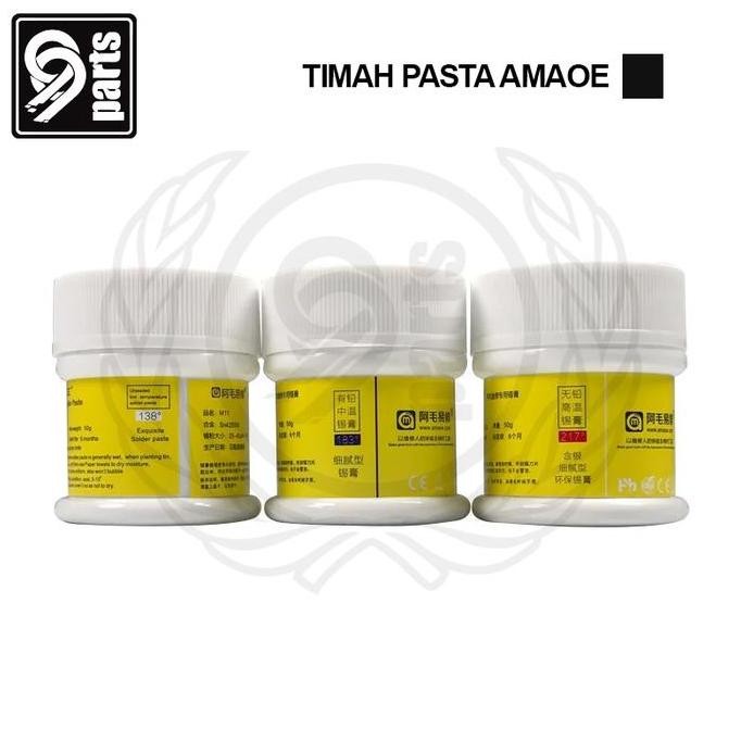 NIJIKU - Timah Pasta Amaoe M11 Low Temp 138 / Timah Pasta Medium AmaoeM13 190