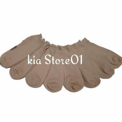 Promo Kaos Kaki Pendek Warna Kulit/ Kaus Kaki Wanita Semata Kaki Cream Cod