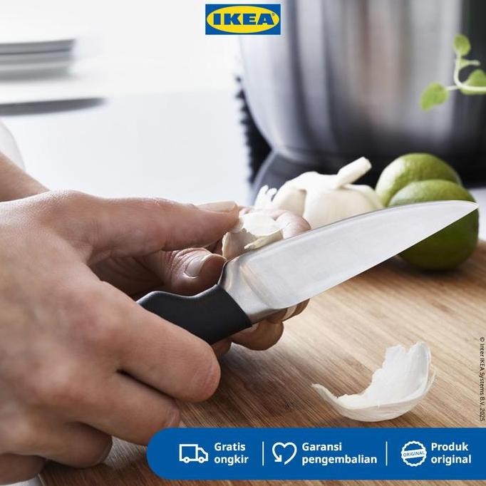 IKEA VORDA Pisau Dapur Untuk Kupas 9cm Baja Buah