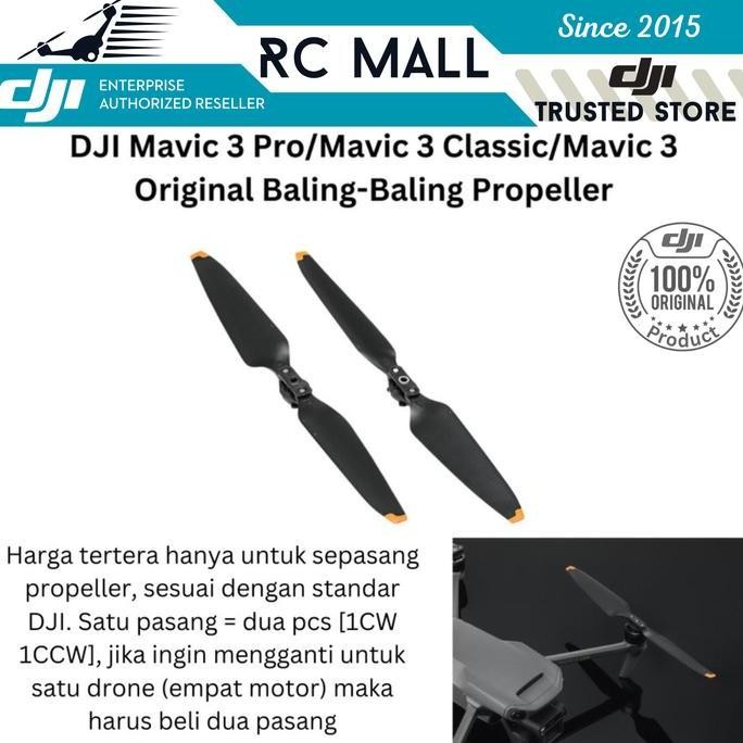 Baling-Baling Propeller Dji Mavic 3 Pro Dji Mavic 3 Classic Dji Mavic 3 Propeller Baling-Baling Orig