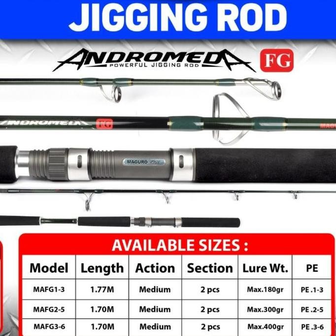 Joran Maguro Andromeda Pe 3-6 Joran Jigging