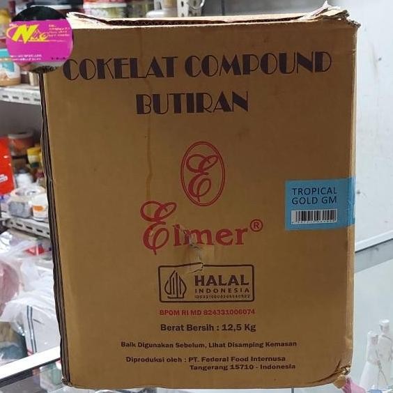 Mesis Elmer Coklat Tropical Gold GM 12,5kg meises meses grab gojek