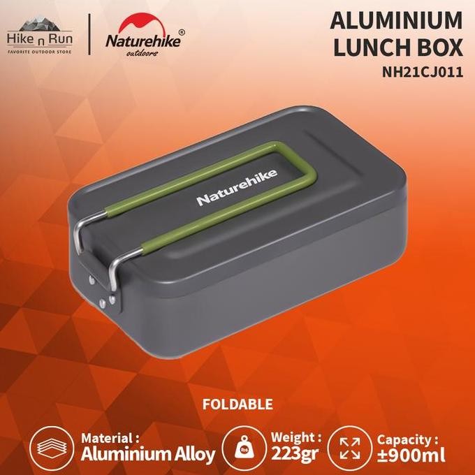 Kotak Makan Naturehike NH21CJ011 Aluminium Alloy Lunch Box