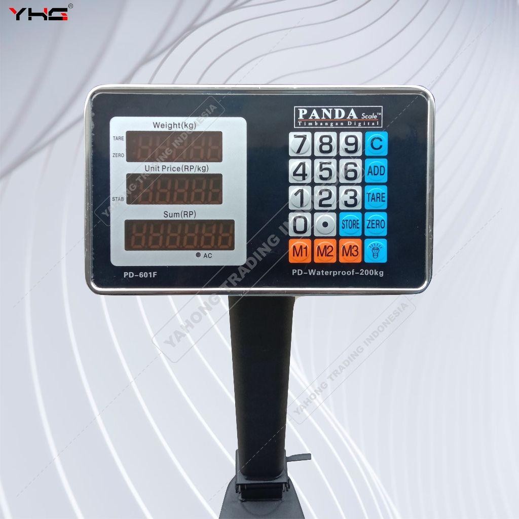 Timbangan Duduk Digital PANDA SCALE 100kg Waterproof Anti Air **