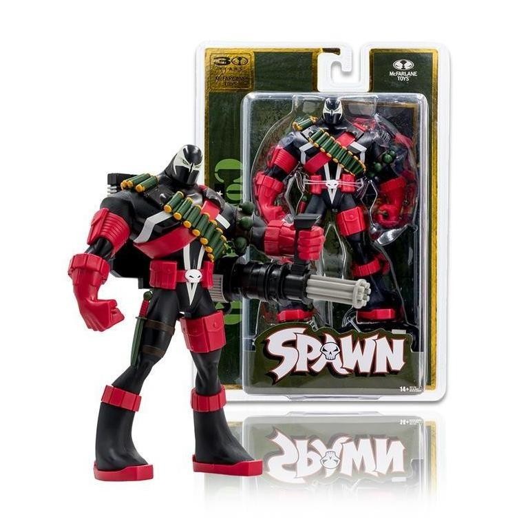 BestSeller PROMO  MCFARLANE TOYS COMMANDO SPAWN (DIGITALLY REMASTERED) 7" FIGURE MCFARLANE TOYS