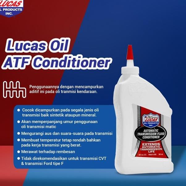 Lucas Oil Atf Conditioner Cairan Transmisi Matiksisa Pajangan