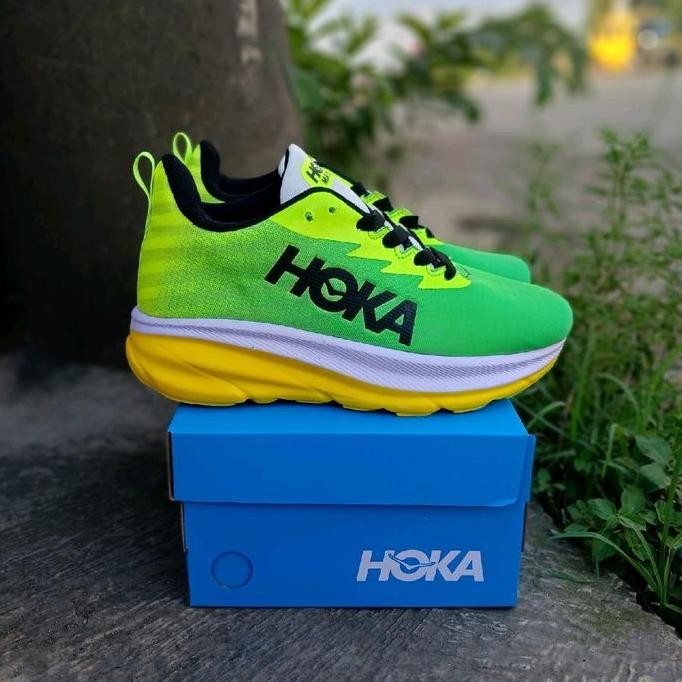 Sepatu Olahraga Wanita Hoka Sepatu Hoka Sneakers Wanita Sepatu Hoka Aerobic Senam Sport Berpori